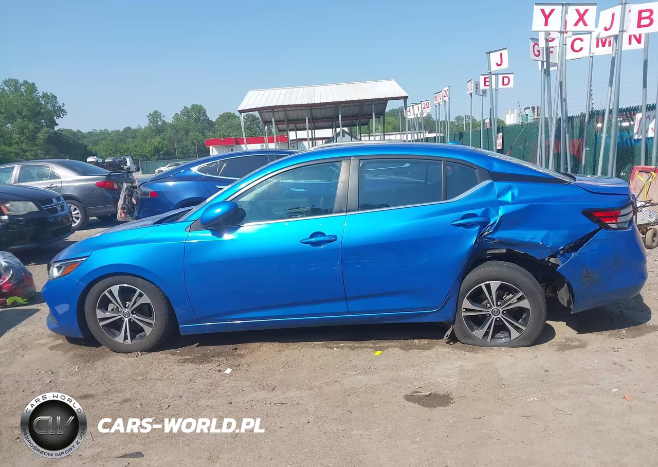 2021 Nissan Sentra Sv Xtronic Cvt VIN:3N1AB8CV6MY255450 - 14