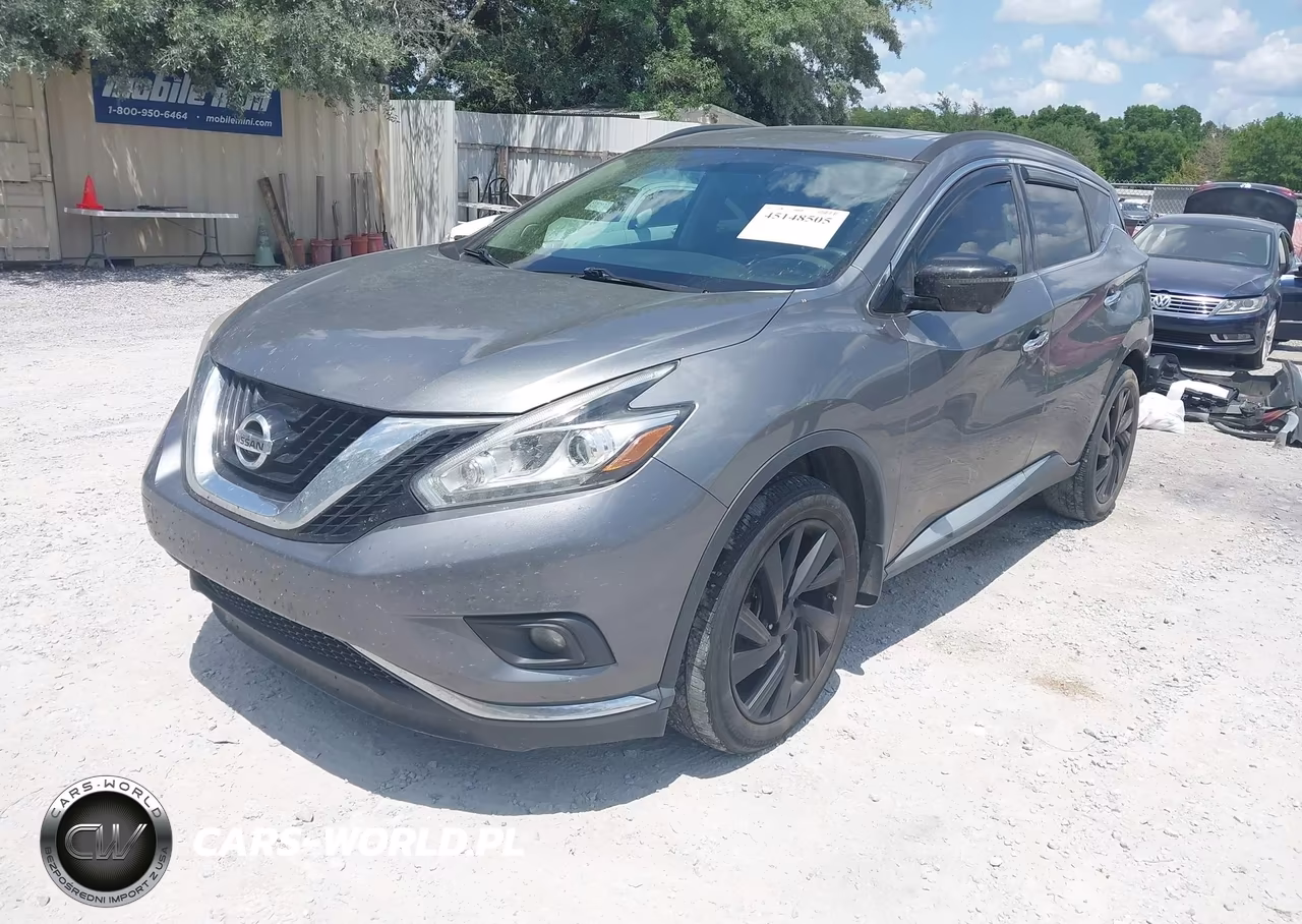 2017 Nissan Murano Platinum VIN:5N1AZ2MG8HN184966 - 2