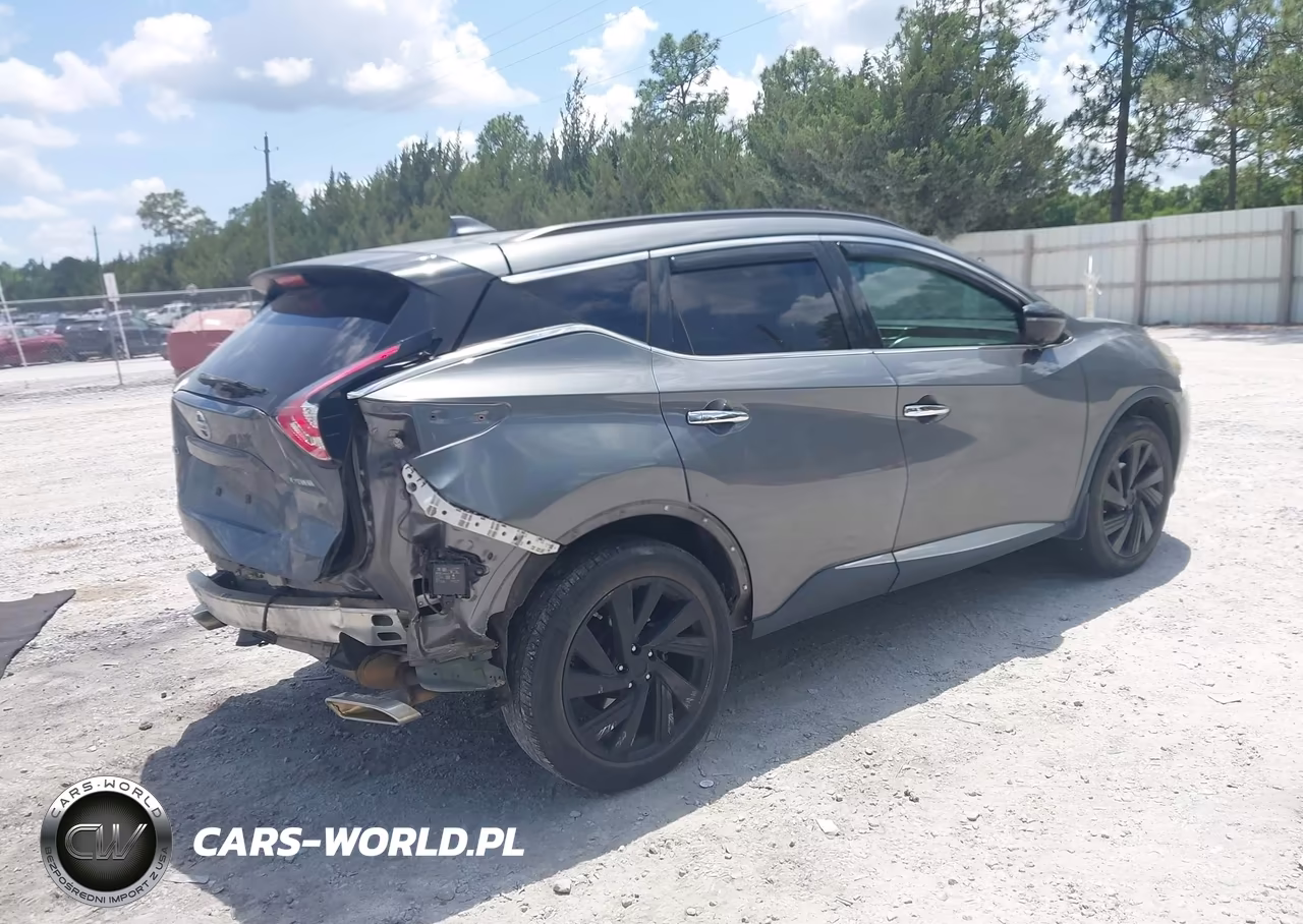 2017 Nissan Murano Platinum VIN:5N1AZ2MG8HN184966 - 4