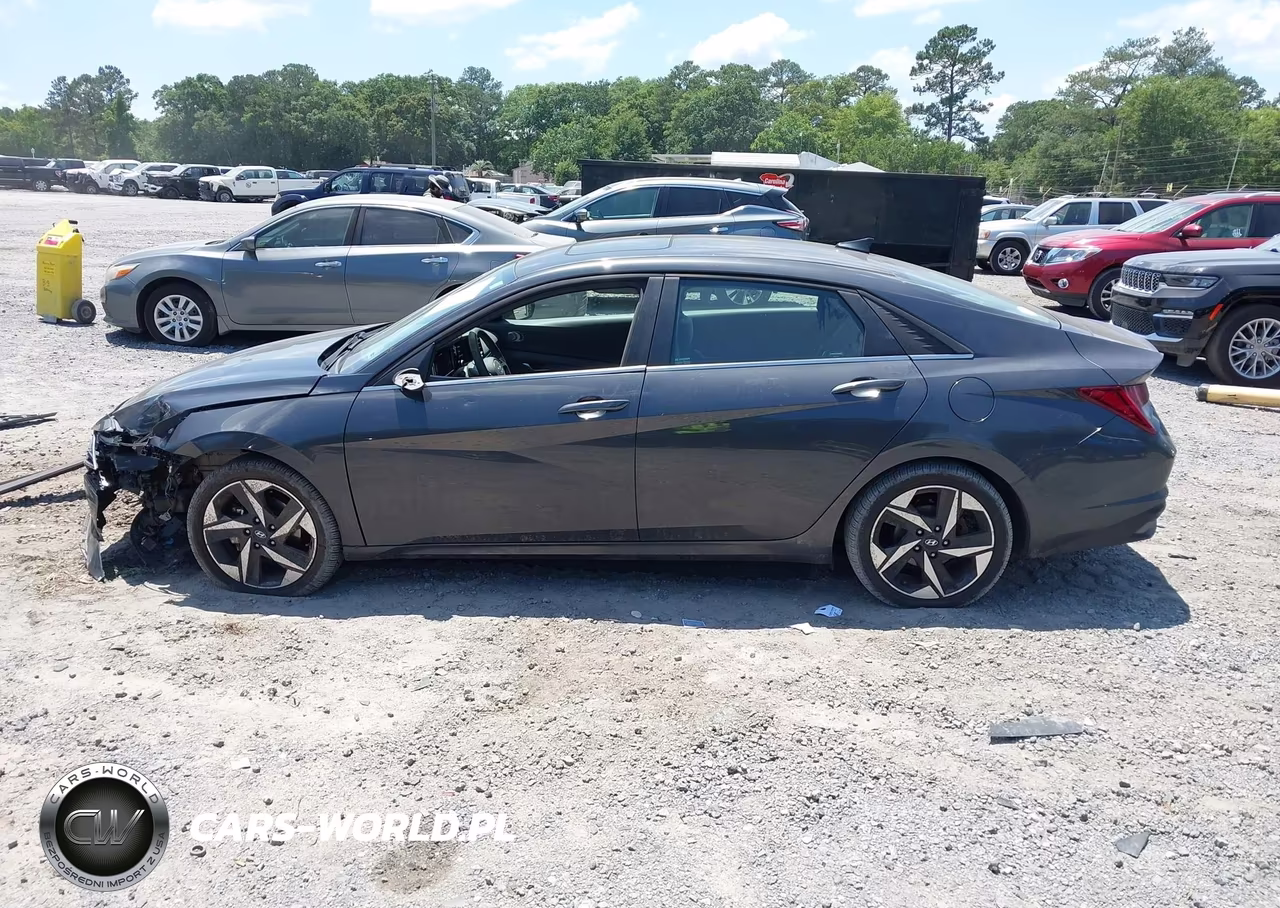 2021 Hyundai Elantra Sel VIN:5NPLN4AG4MH001291 - 13