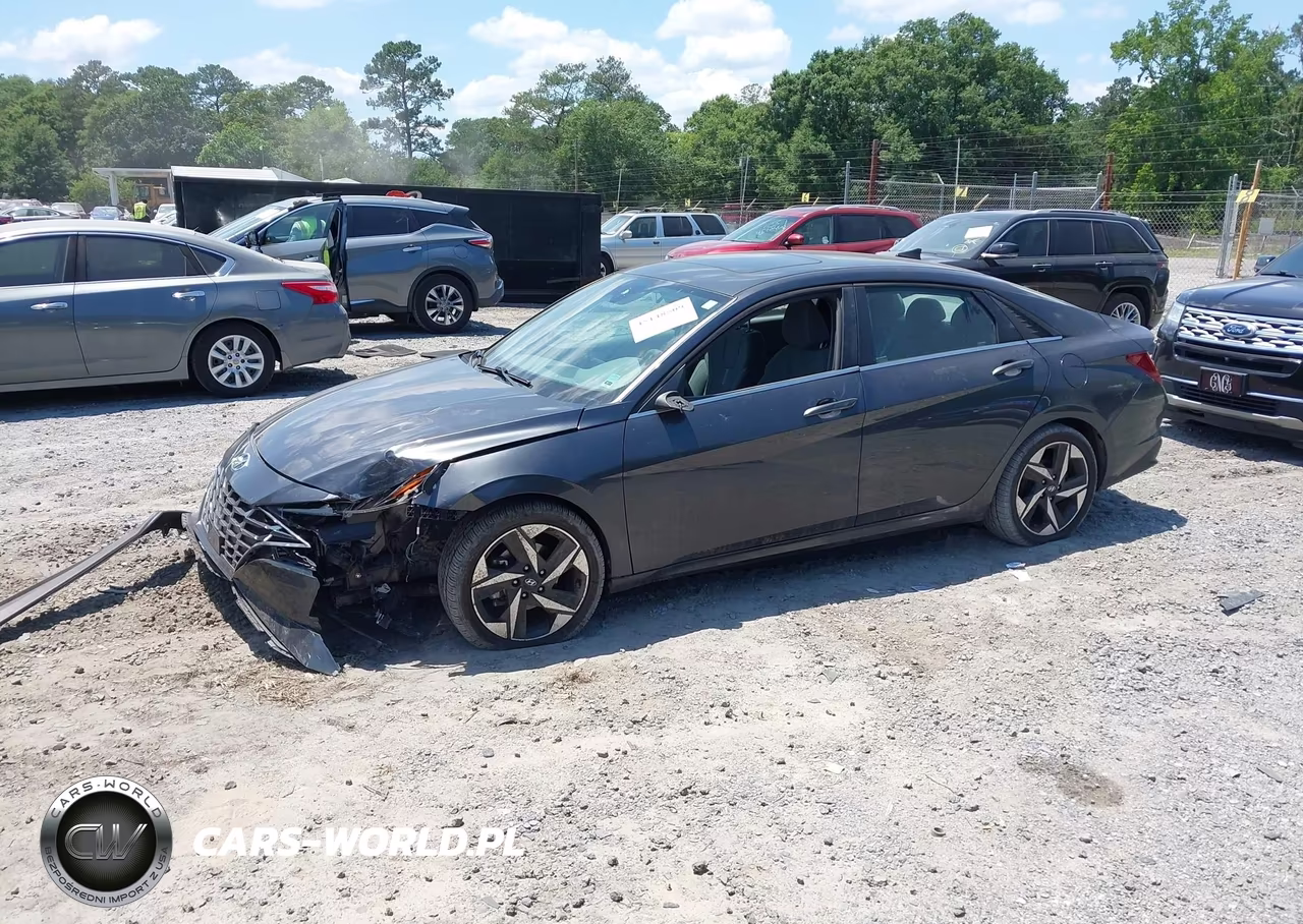 2021 Hyundai Elantra Sel VIN:5NPLN4AG4MH001291 - 2