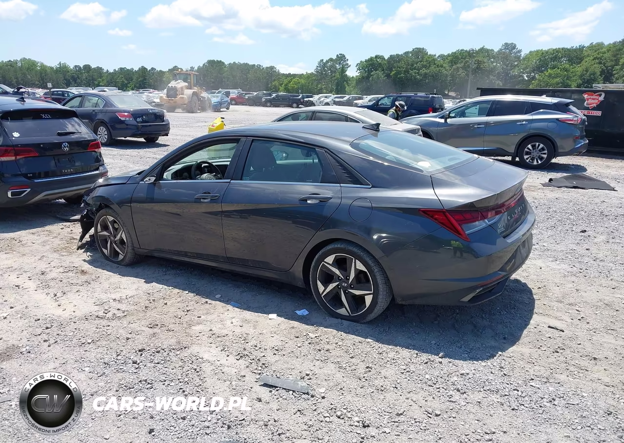 2021 Hyundai Elantra Sel VIN:5NPLN4AG4MH001291 - 3