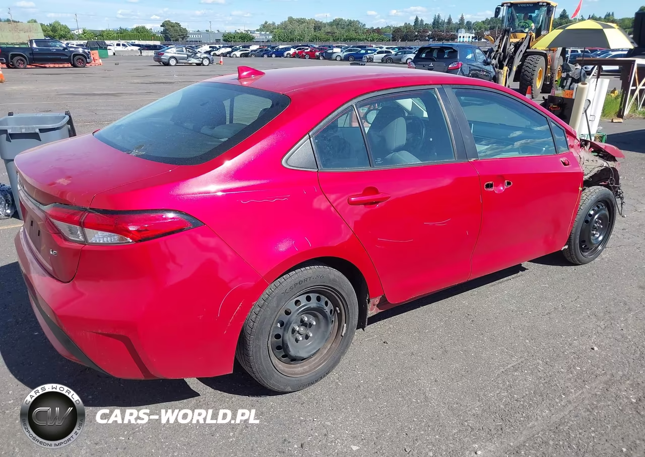 2020 Toyota Corolla Le VIN:5YFEPRAE7LP067110 - 4