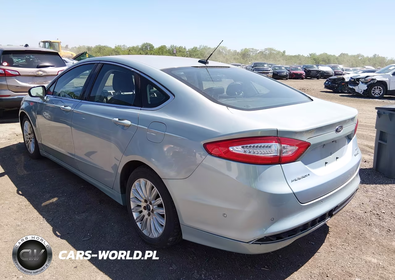 2013 Ford Fusion Hybrid Se VIN:3FA6P0LU6DR100393 - 3