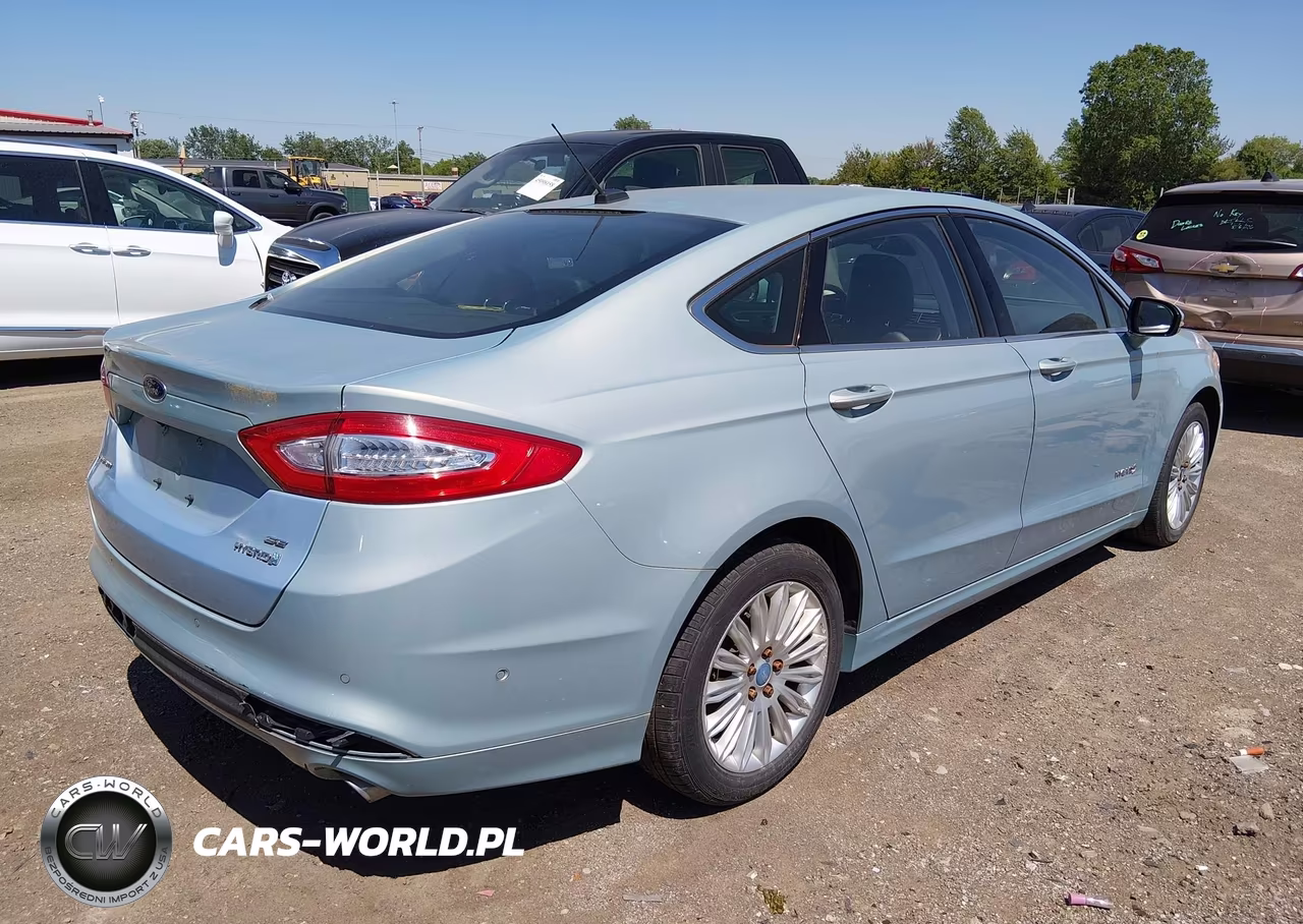 2013 Ford Fusion Hybrid Se VIN:3FA6P0LU6DR100393 - 4