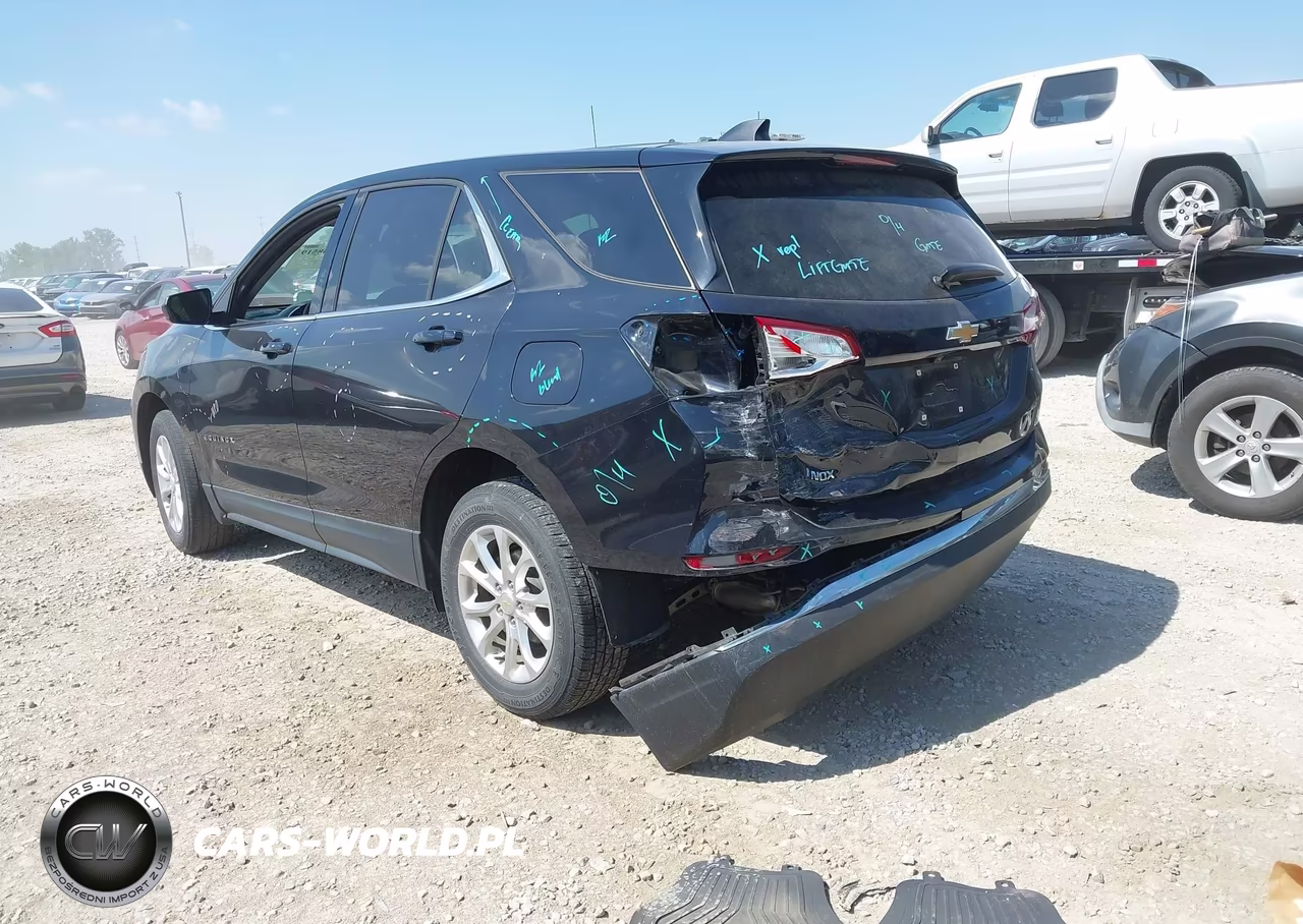 2020 Chevrolet Equinox Fwd Lt 1.5L Turbo VIN:2GNAXKEV8L6220506 - 3
