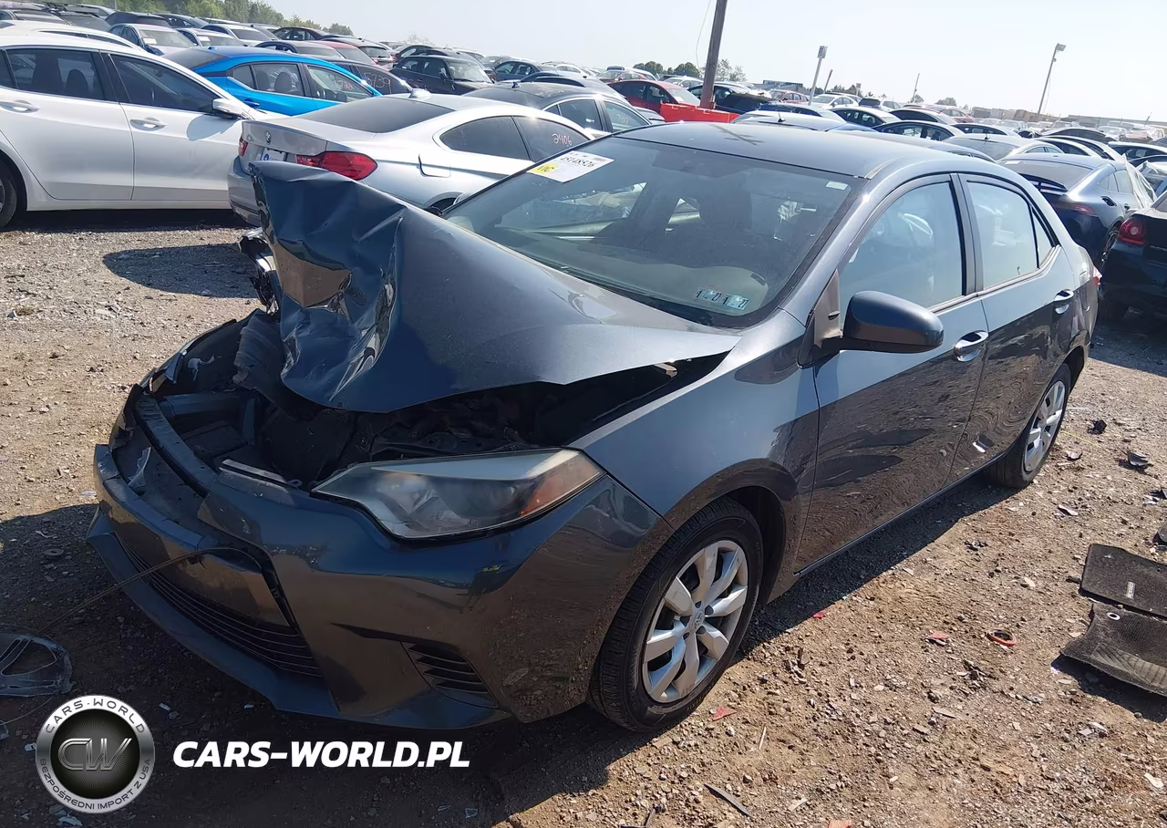 2015 Toyota Corolla Le VIN:2T1BURHE9FC327089 - 2