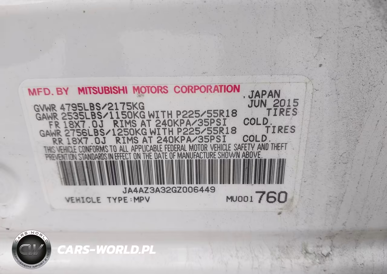 2016 Mitsubishi Outlander Se VIN:JA4AZ3A32GZ006449 - 9