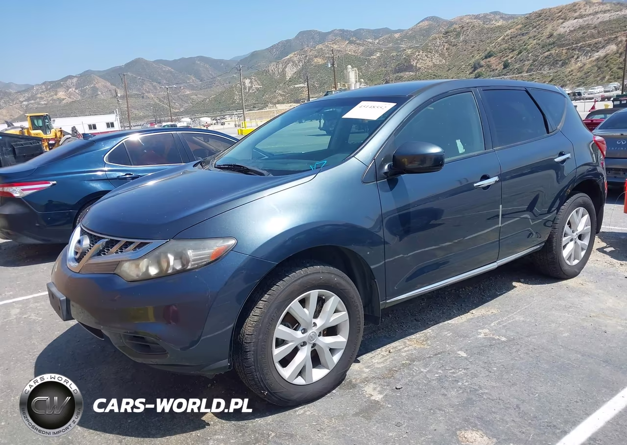 2011 Nissan Murano S VIN:JN8AZ1MU8BW053840 - 2