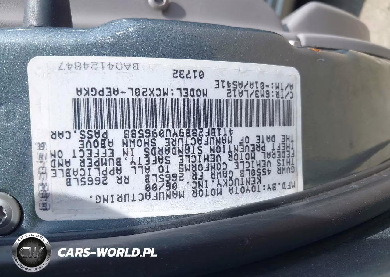 2000 Toyota Avalon Xls VIN:4T1BF28B9YU096588 - 9
