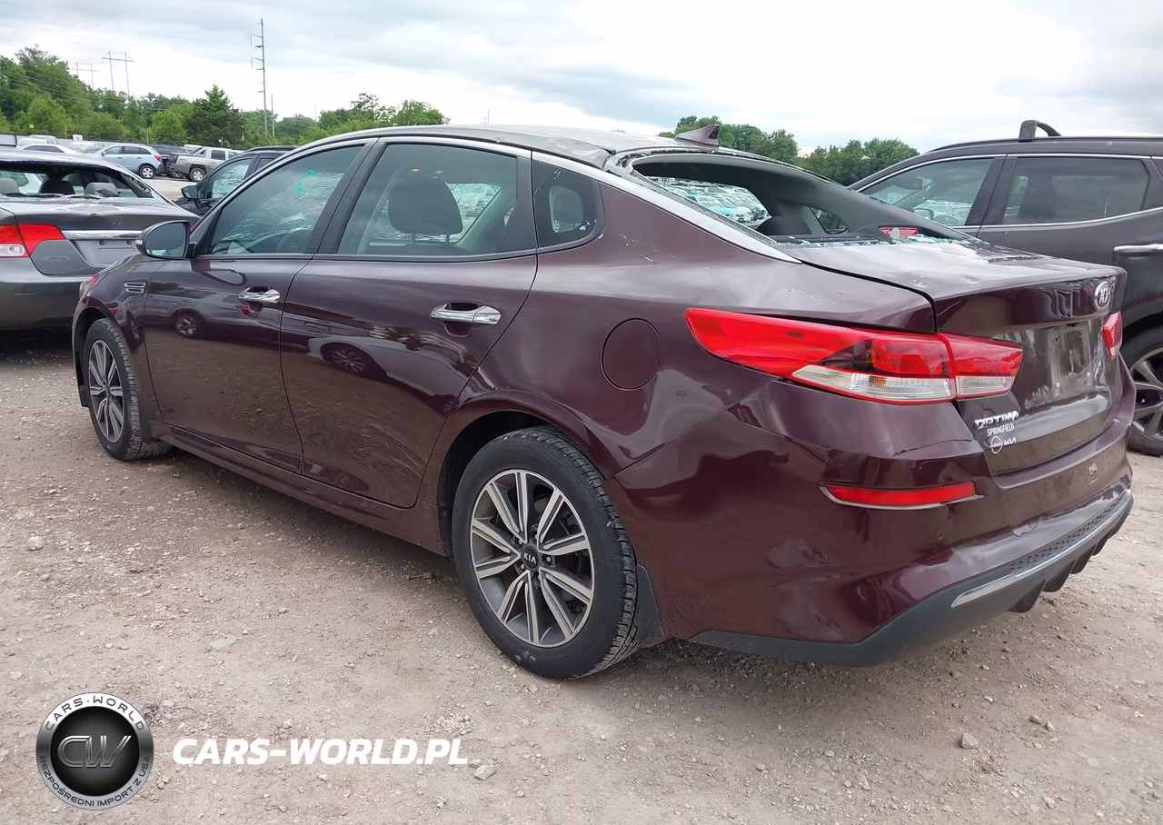 2019 Kia Optima Lx VIN:5XXGT4L38KG370570 - 3