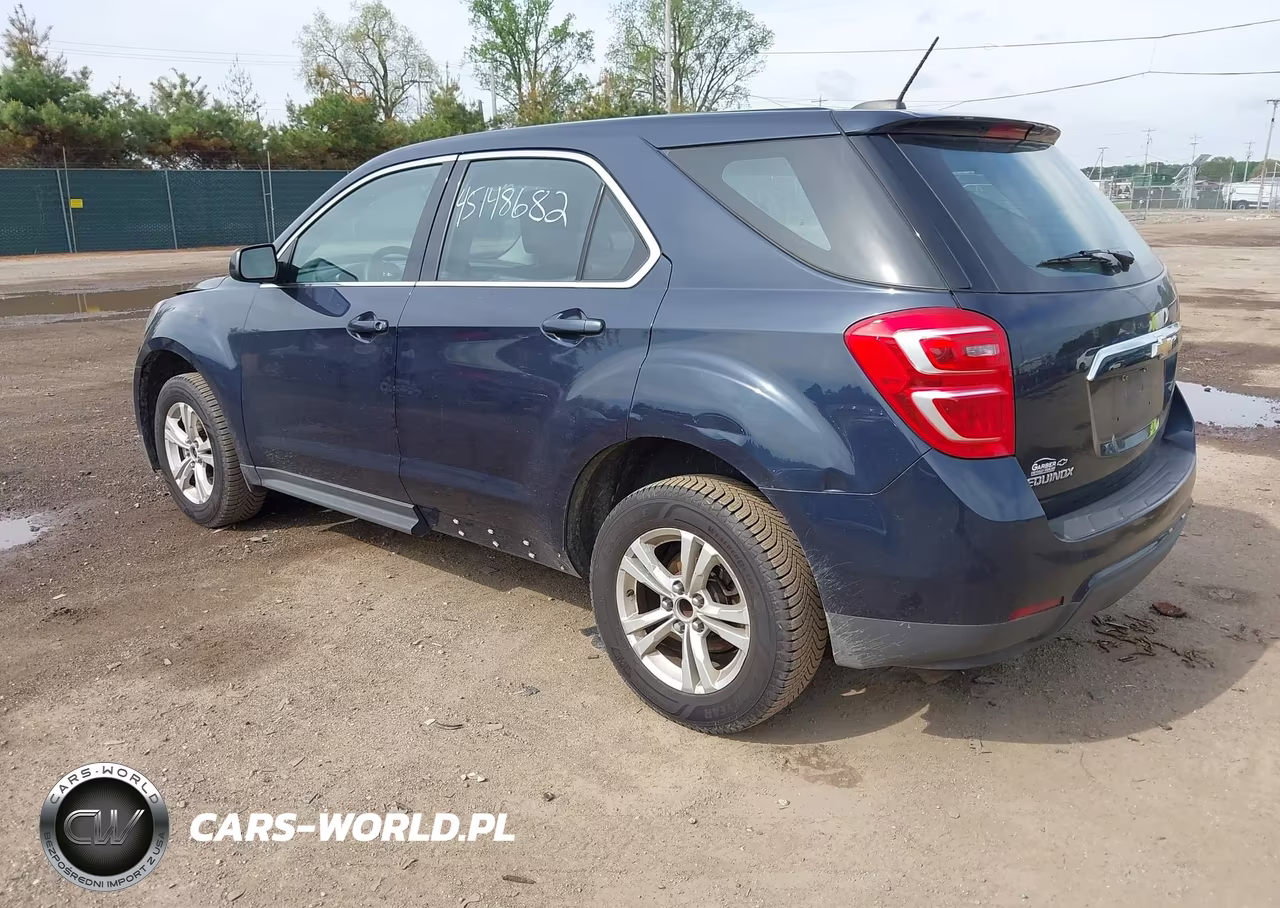 2017 Chevrolet Equinox Ls VIN:2GNALBEK4H1526334 - 3