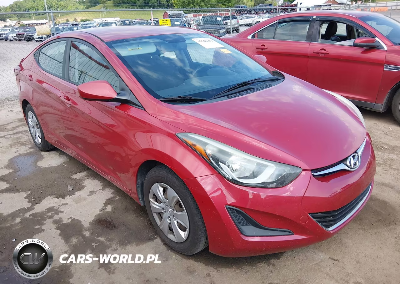2016 Hyundai Elantra Se – zdjęcie 1 z 16