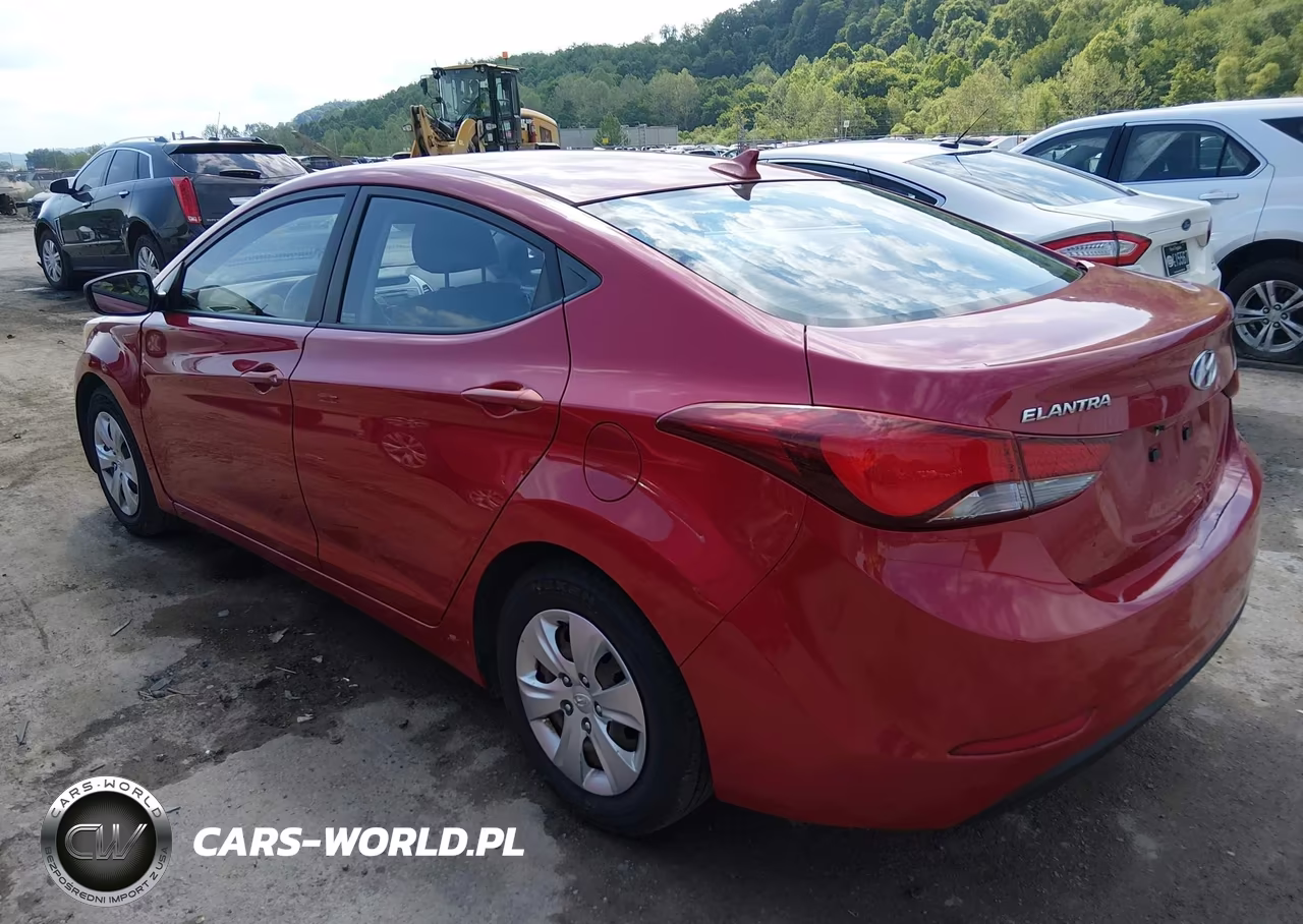 2016 Hyundai Elantra Se VIN:KMHDH4AE9GU515296 - 3