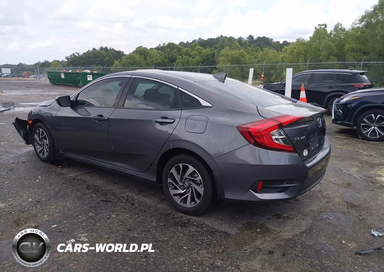 2018 Honda Civic Ex VIN:2HGFC2F73JH592378 - 3
