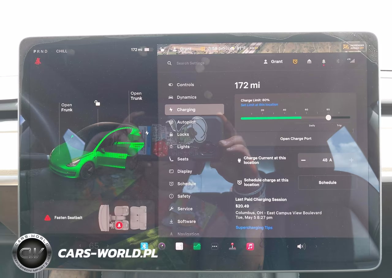 2022 Tesla Model 3 Long Range Dual Motor All-Wheel Drive VIN:5YJ3E1EB4NF202086 - 18