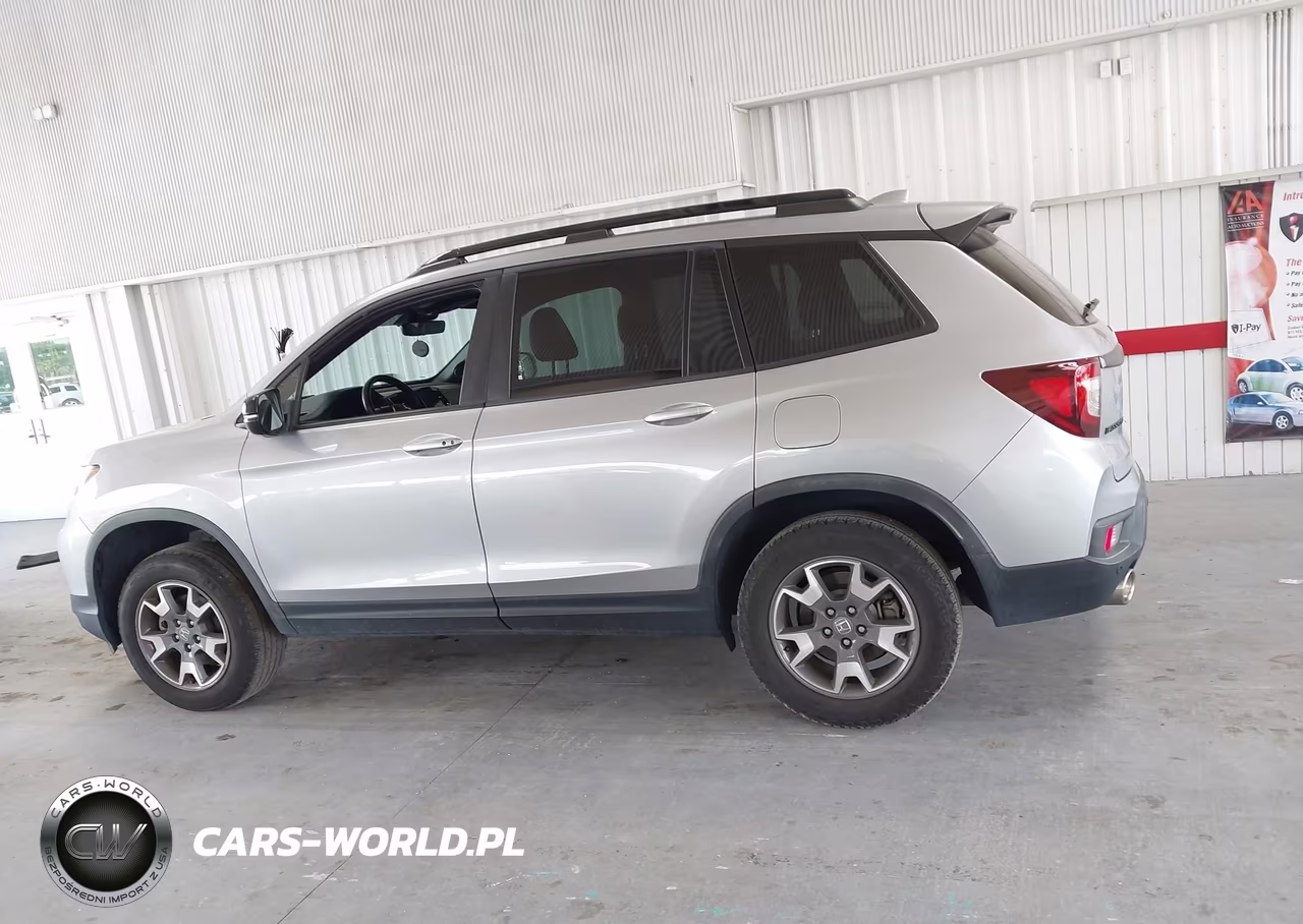 2022 Honda Passport Awd Trailsport VIN:5FNYF8H67NB017038 - 14