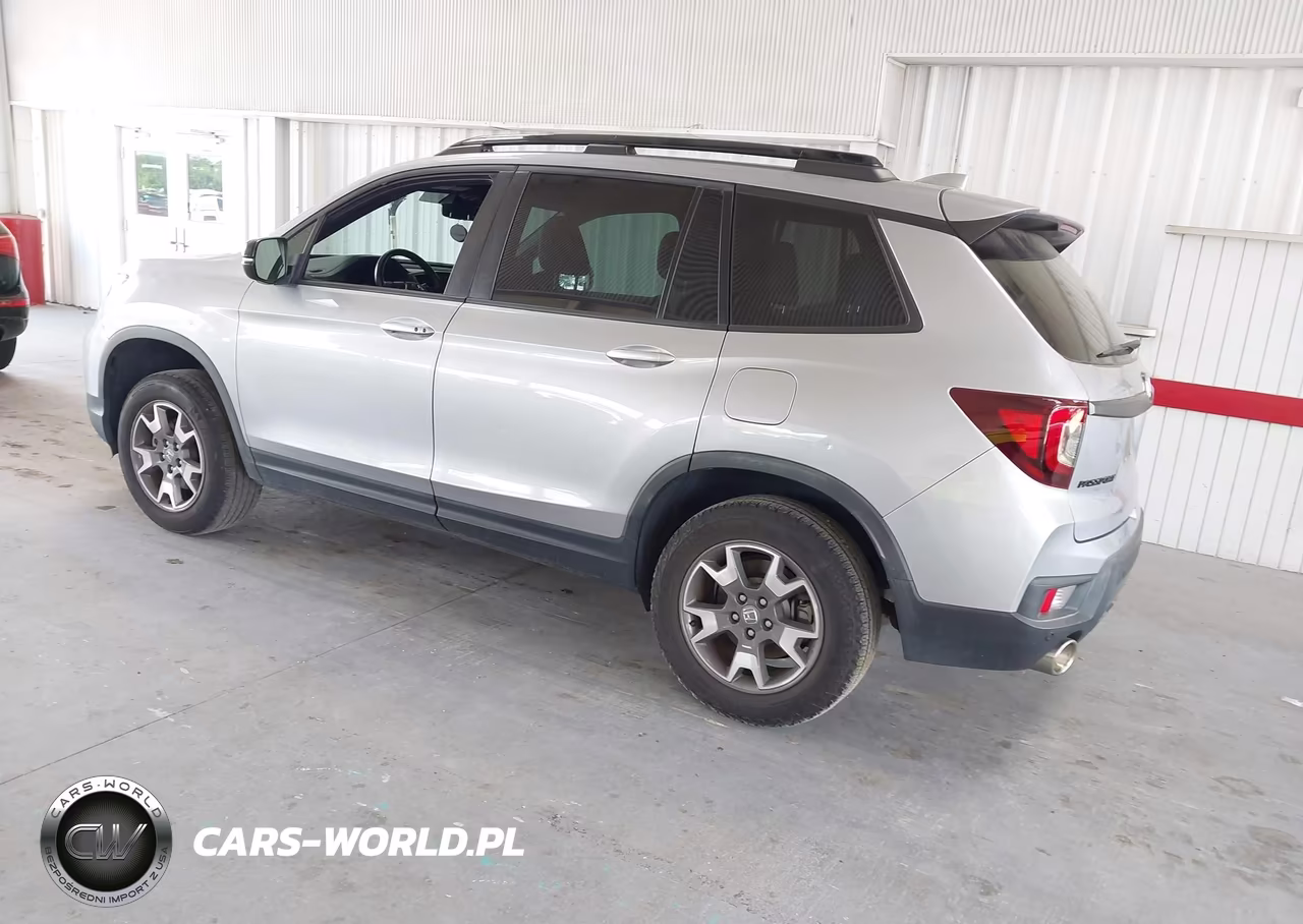 2022 Honda Passport Awd Trailsport VIN:5FNYF8H67NB017038 - 3