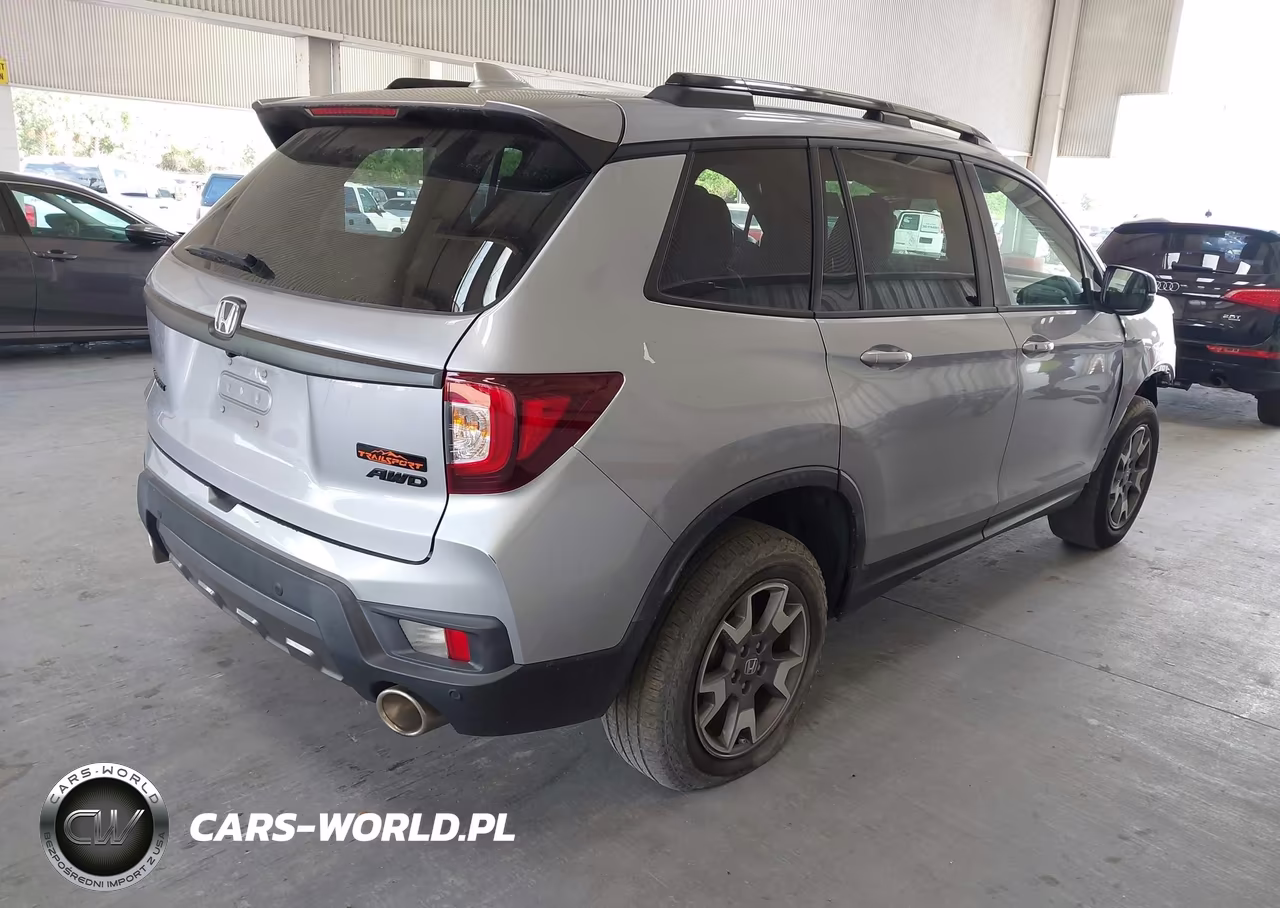 2022 Honda Passport Awd Trailsport VIN:5FNYF8H67NB017038 - 4