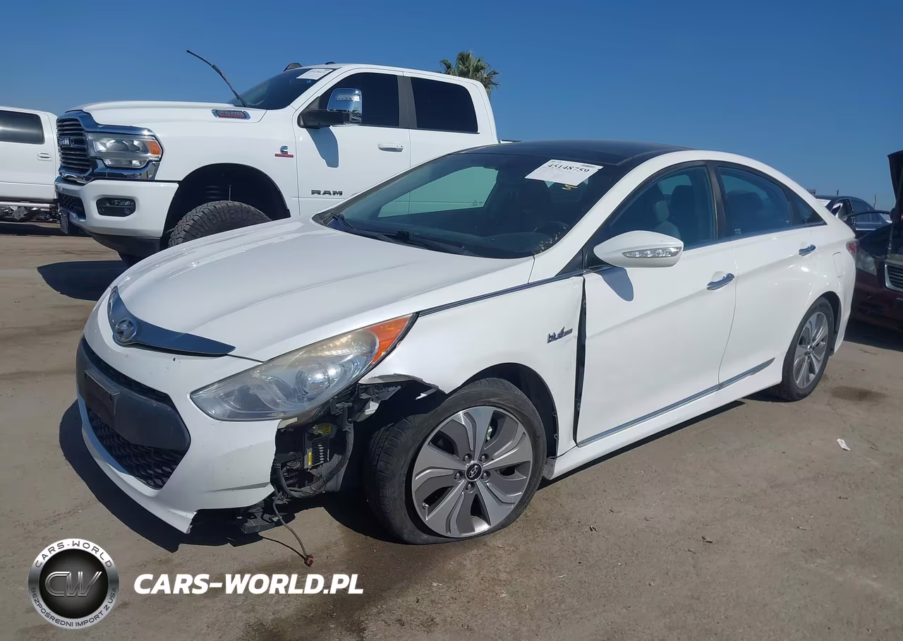 2015 Hyundai Sonata Hybrid Limited VIN:KMHEC4A40FA126184 - 2