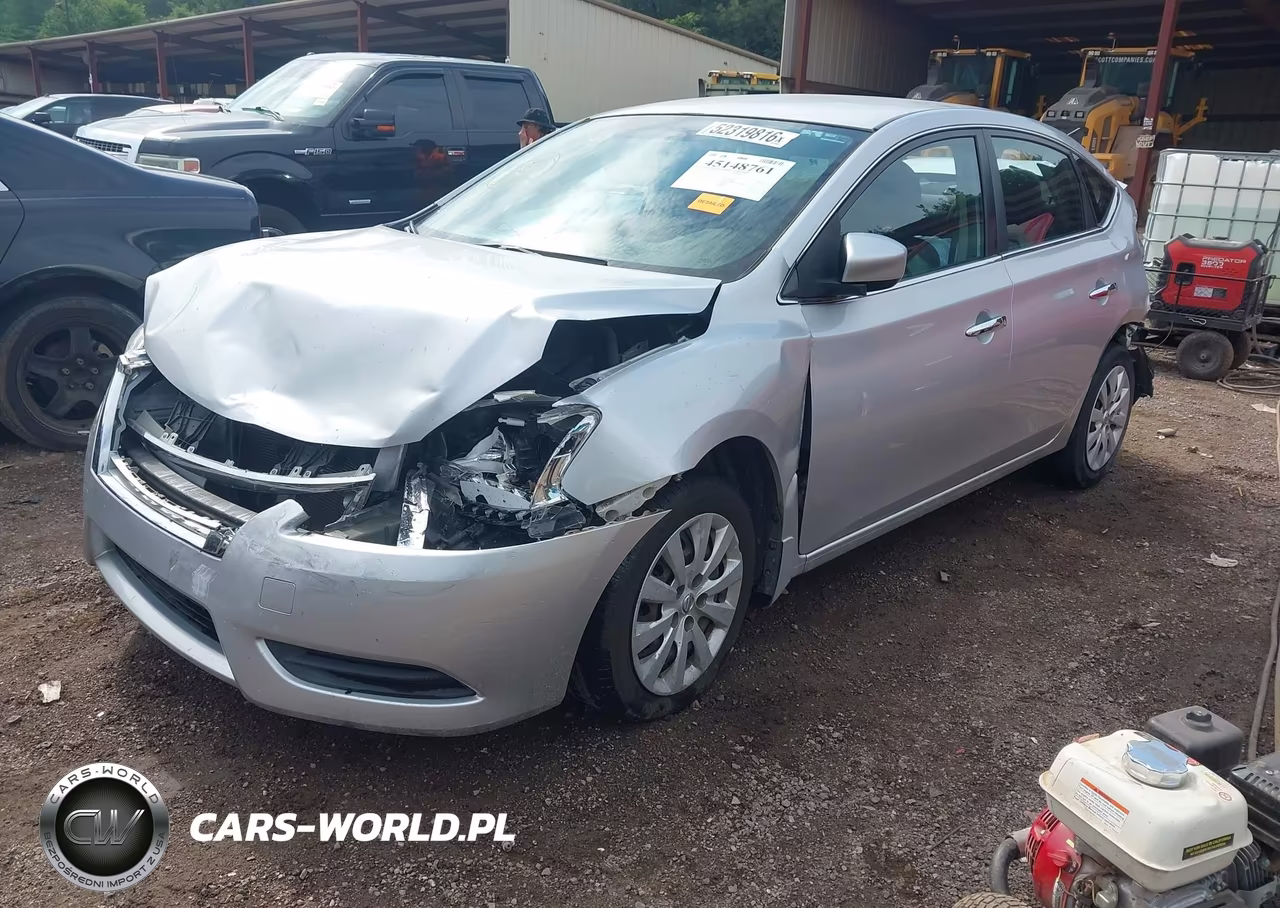2015 Nissan Sentra S VIN:3N1AB7AP2FY275065 - 2