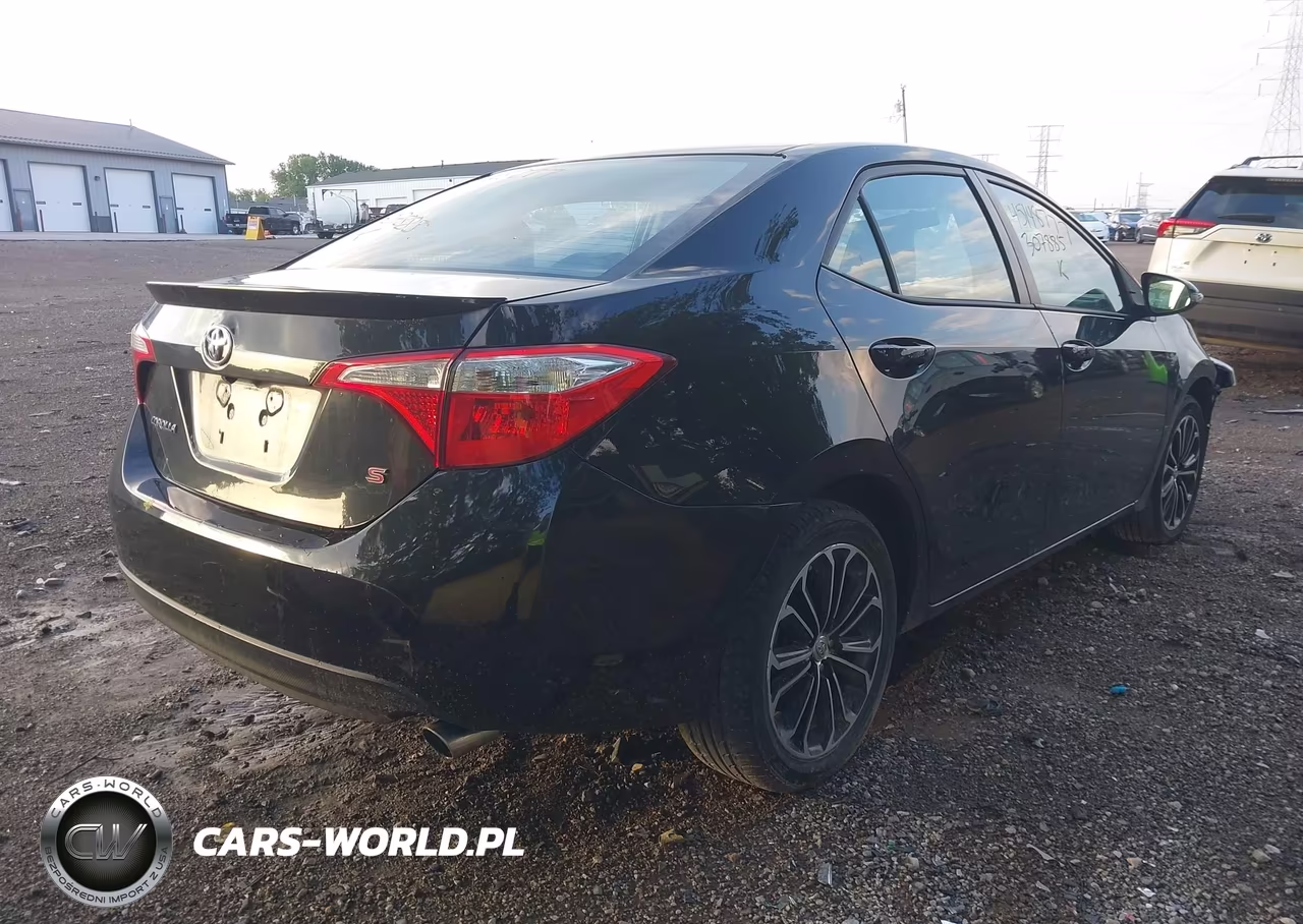 2015 Toyota Corolla S Plus VIN:2T1BURHEXFC307885 - 4