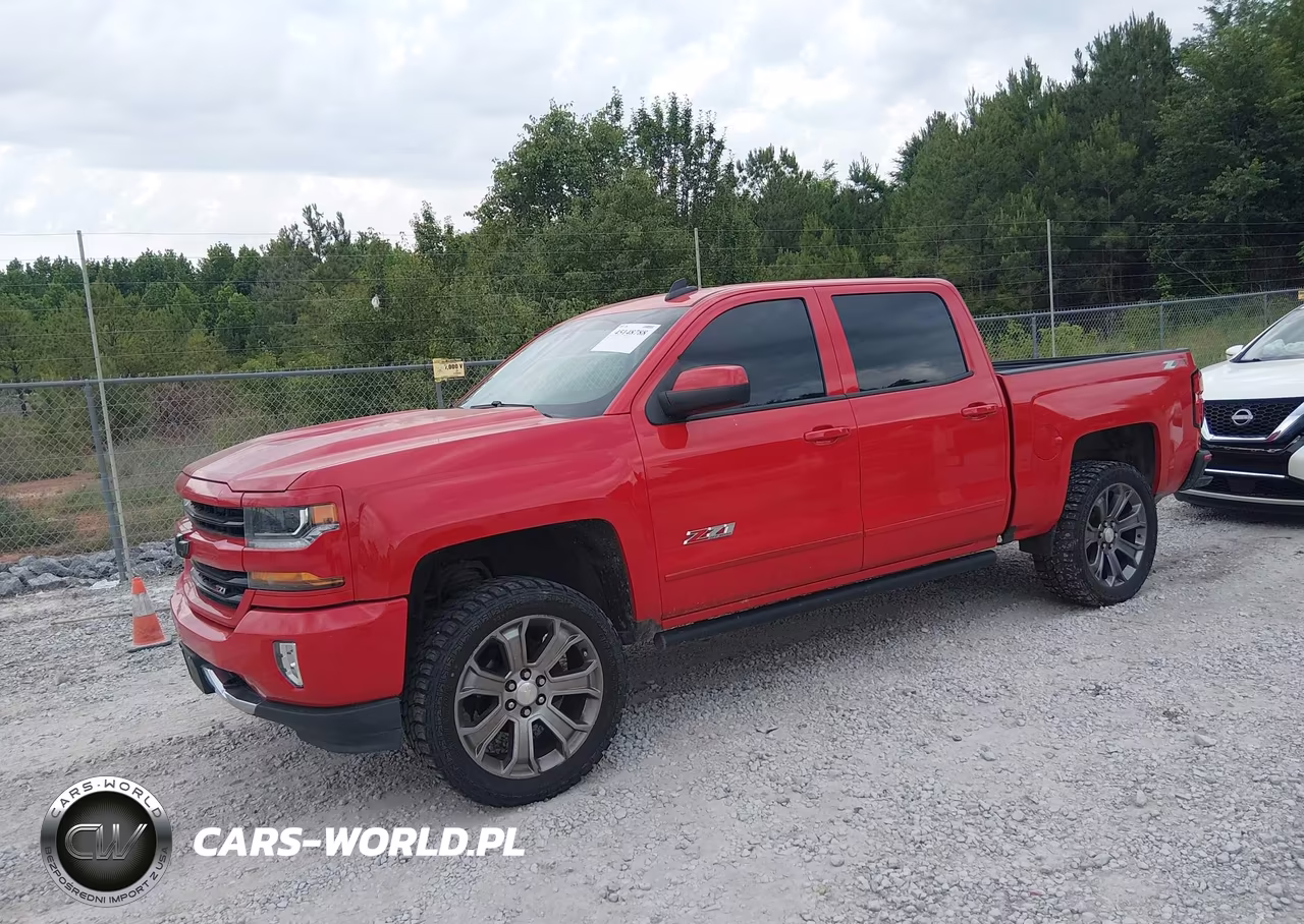 2018 Chevrolet Silverado 1500 2Lt VIN:3GCUKREC8JG229073 - 2