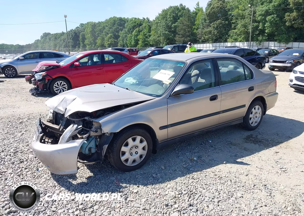 2000 Honda Civic Lx VIN:2HGEJ6578YH587259 - 2