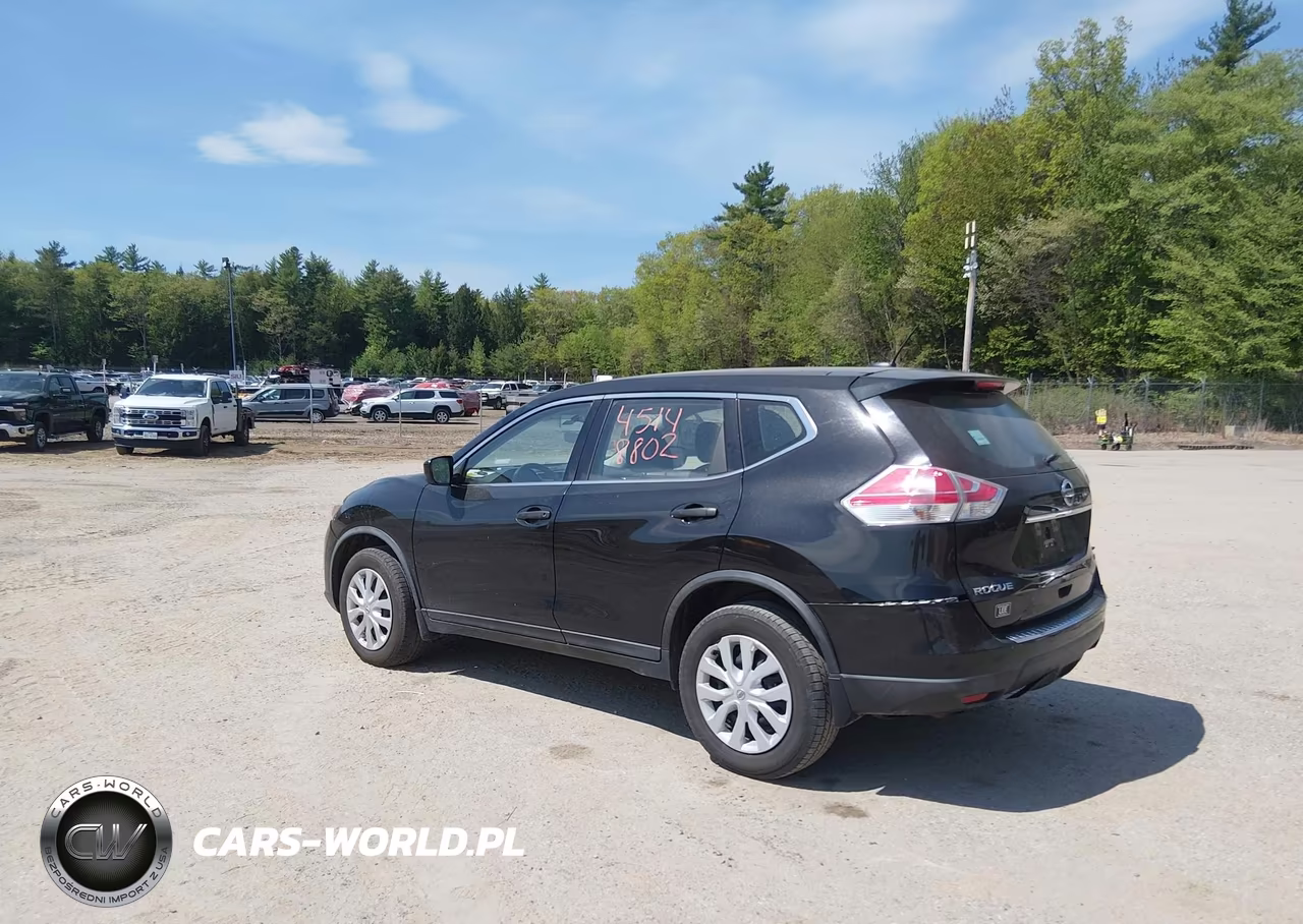 2016 Nissan Rogue S VIN:KNMAT2MV9GP636995 - 3