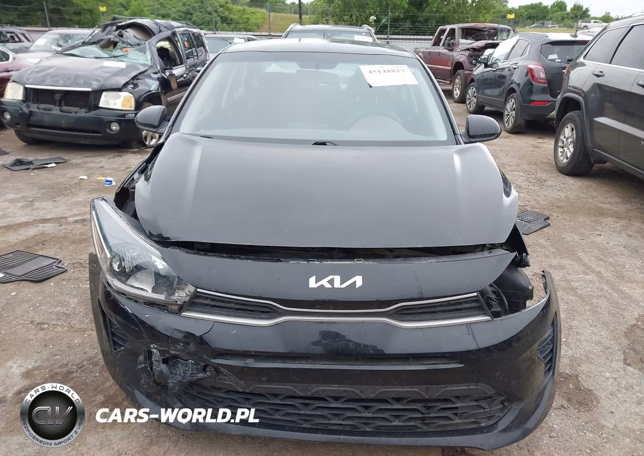 2022 Kia Rio Lx VIN:3KPA24AD0NE485696 - 12
