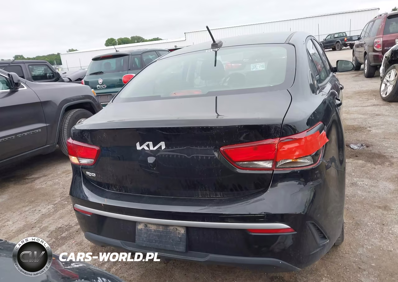 2022 Kia Rio Lx VIN:3KPA24AD0NE485696 - 16