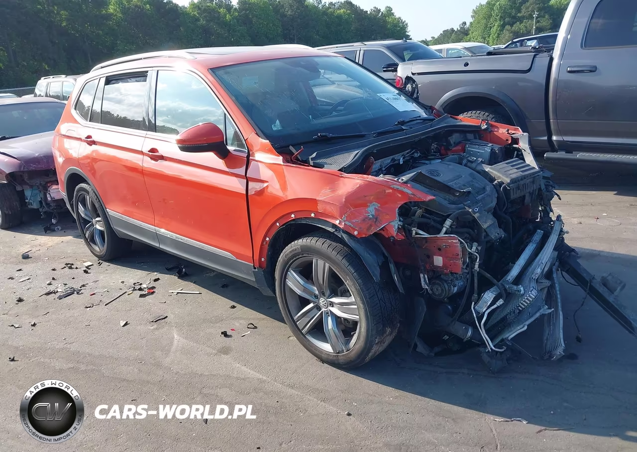 2019 Volkswagen Tiguan 2.0T Sel Premium-2.0T Sel Premium R-Line