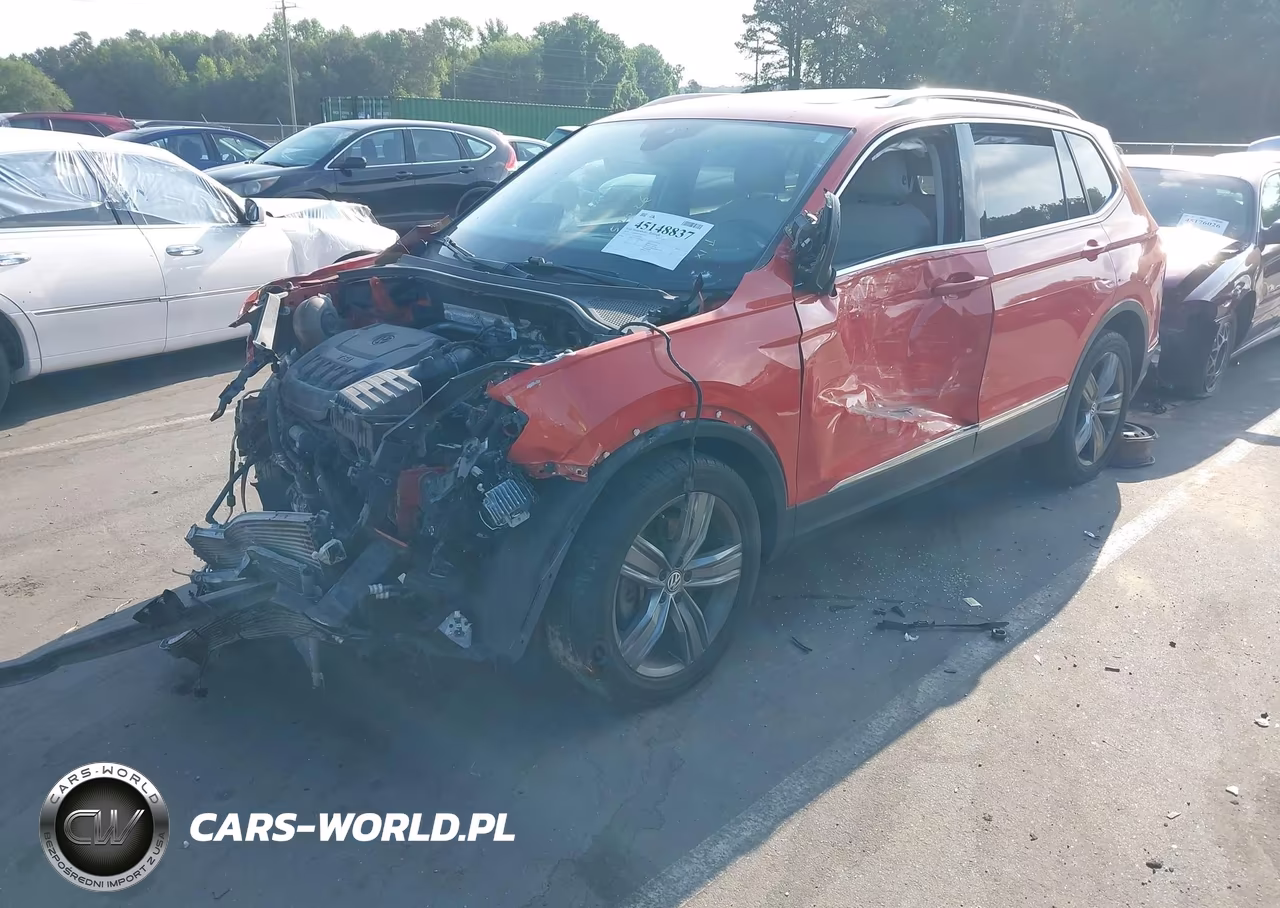 2019 Volkswagen Tiguan 2.0T Sel Premium-2.0T Sel Premium R-Line VIN:3VV4B7AX4KM117369 - 2