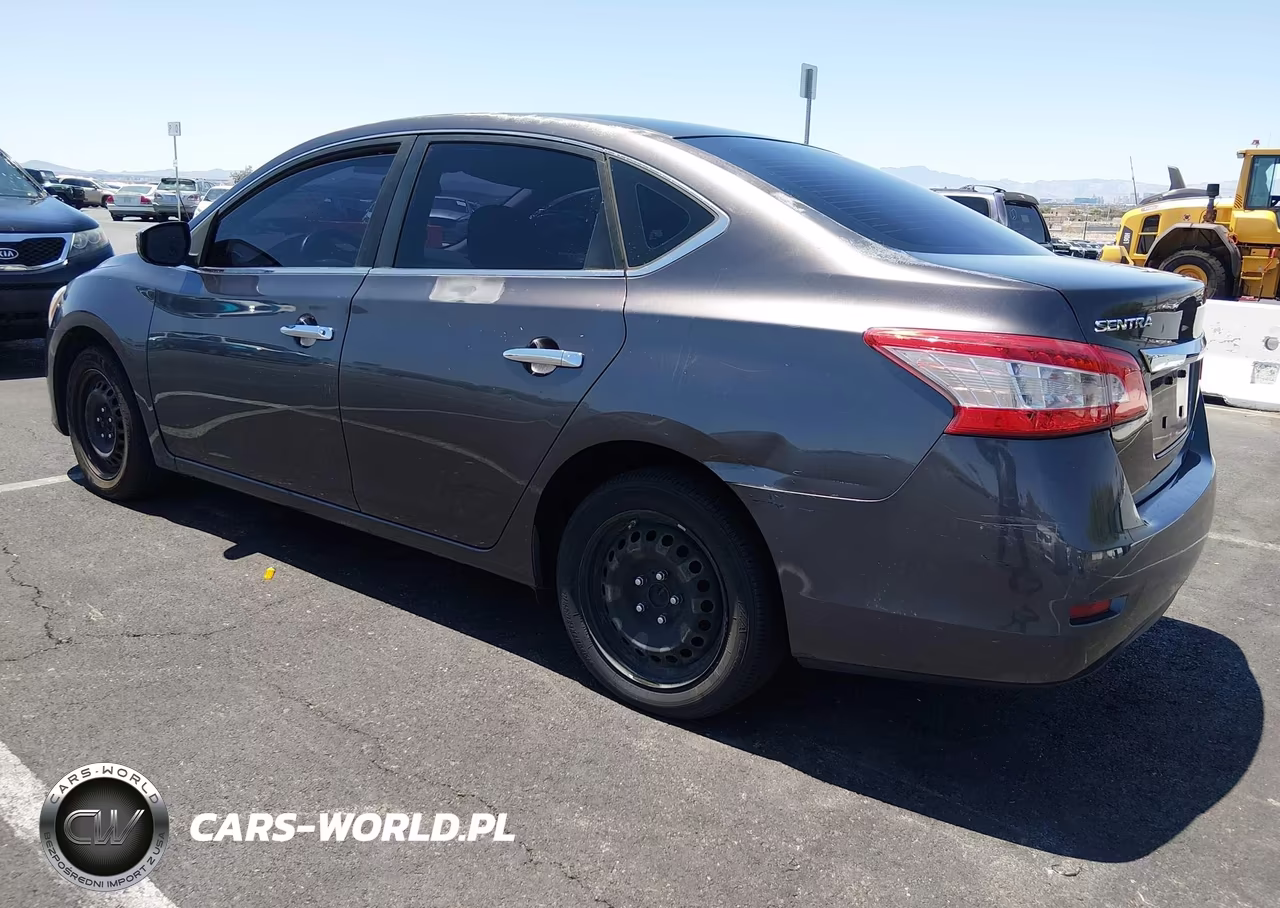 2014 Nissan Sentra Sv VIN:3N1AB7AP1EY300648 - 3