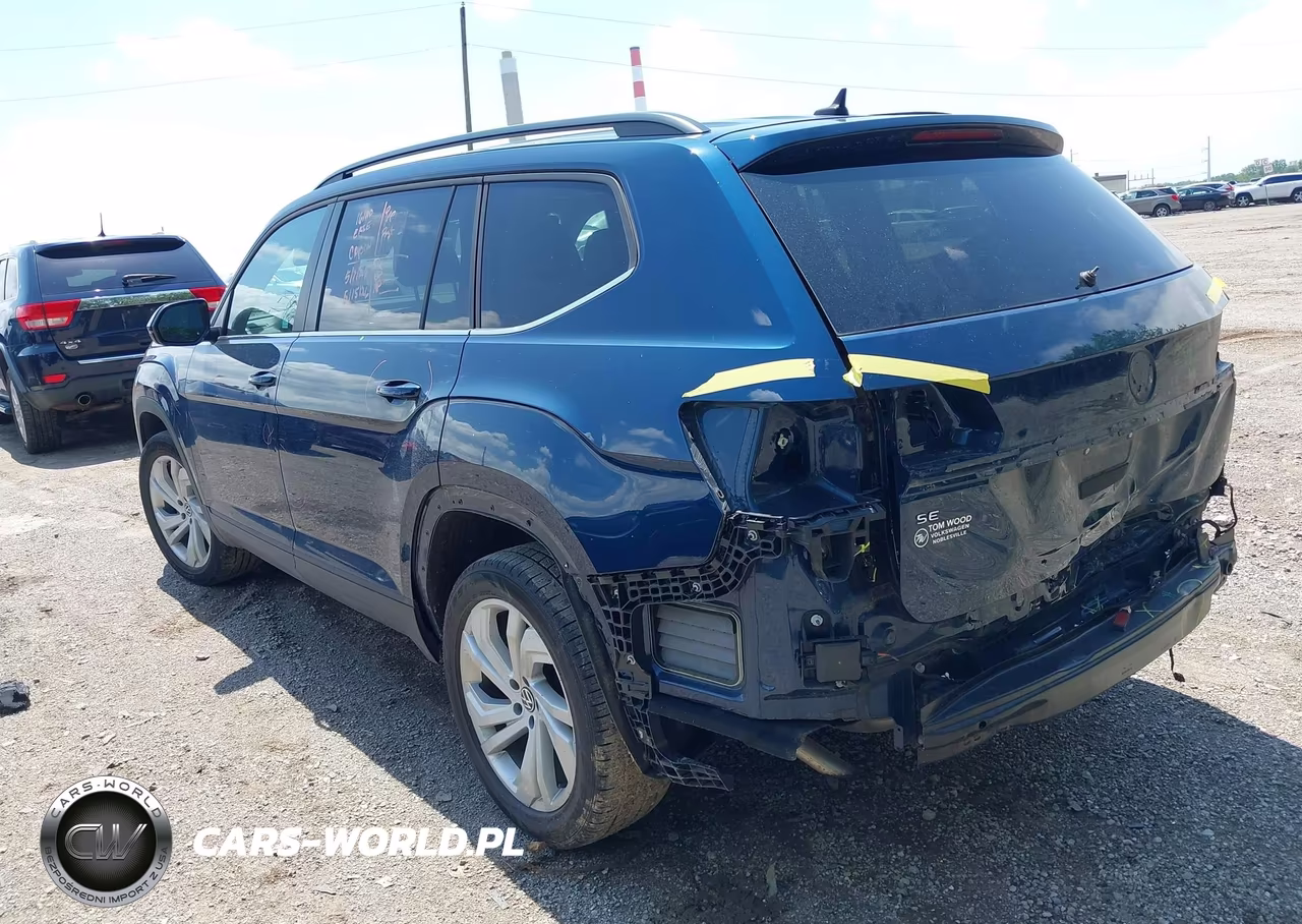 2021 Volkswagen Atlas 2.0T Se W-Technology VIN:1V2WP2CA3MC607812 - 3