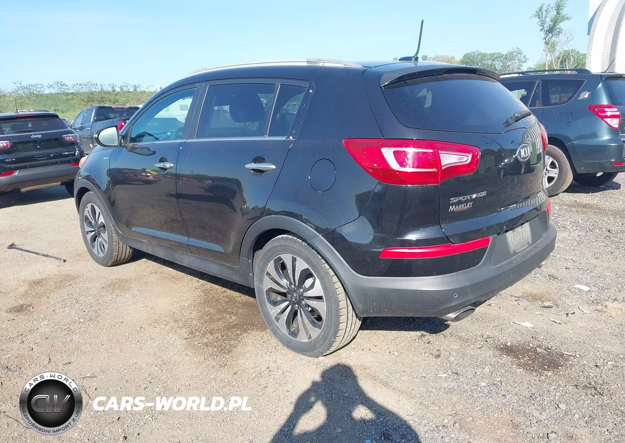 2013 Kia Sportage Sx VIN:KNDPCCA68D7480537 - 3