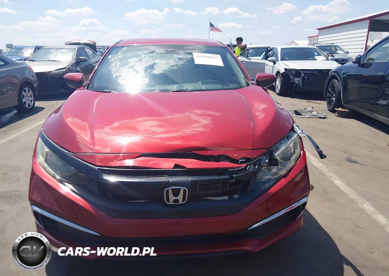 2020 Honda Civic Lx VIN:19XFC2F63LE009618 - 12