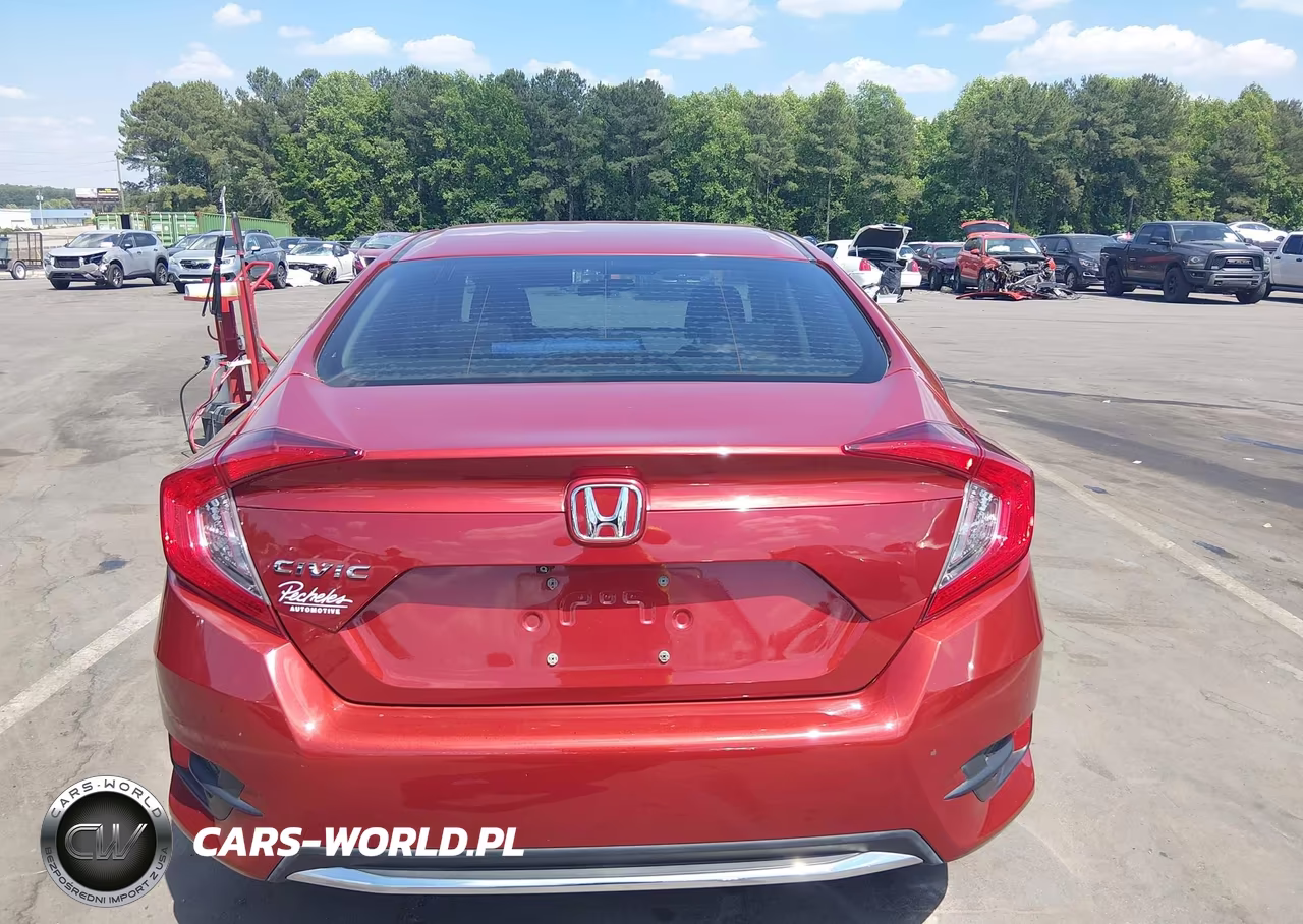 2020 Honda Civic Lx VIN:19XFC2F63LE009618 - 16