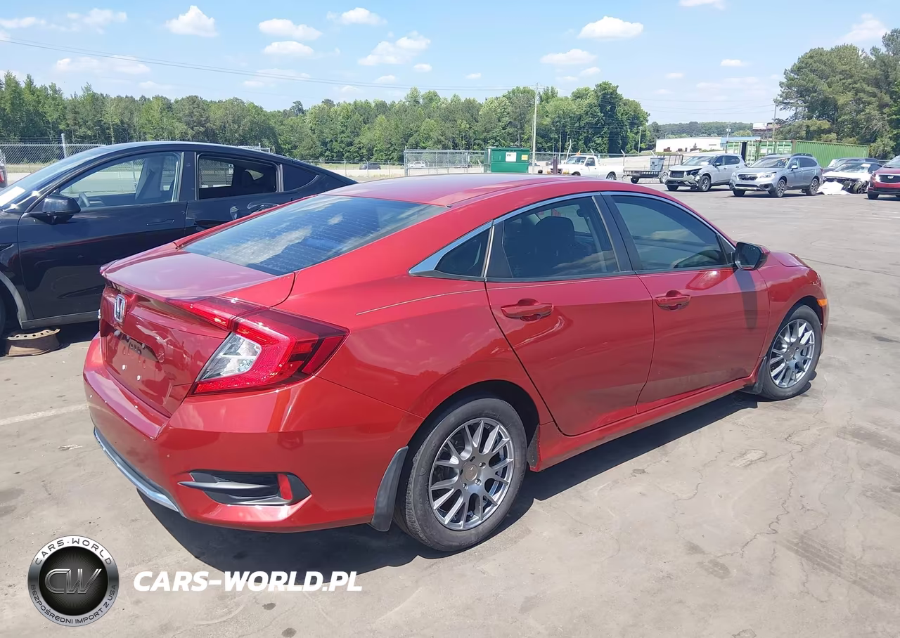 2020 Honda Civic Lx VIN:19XFC2F63LE009618 - 4