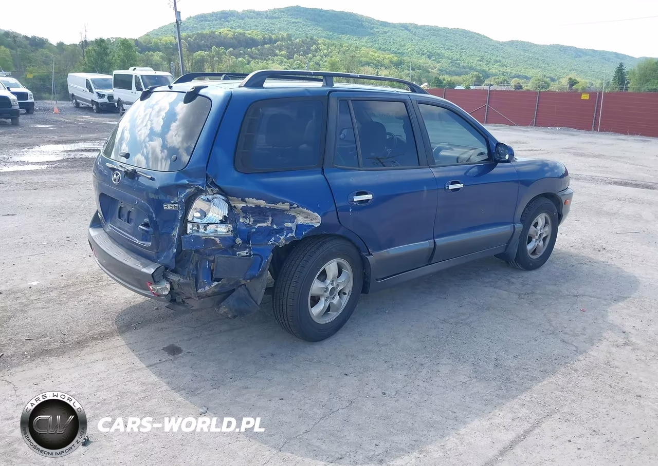 2006 Hyundai Santa Fe Gls-Limited VIN:KM8SC13E56U092748 - 4