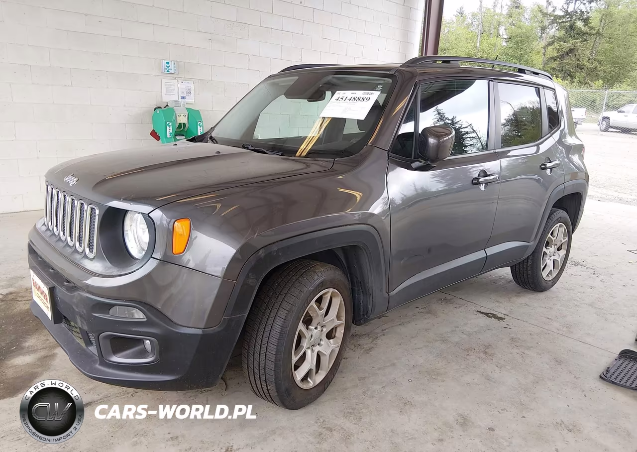 2016 Jeep Renegade Latitude VIN:ZACCJBBT9GPD93580 - 2