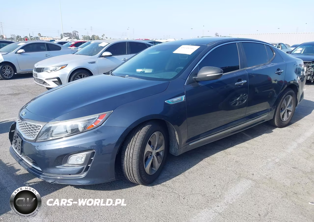 2014 Kia Optima Hybrid Lx VIN:KNAGM4AD7E5071876 - 2