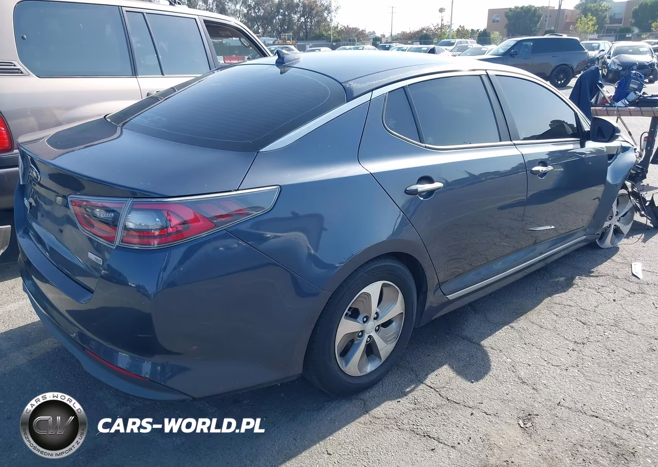 2014 Kia Optima Hybrid Lx VIN:KNAGM4AD7E5071876 - 4