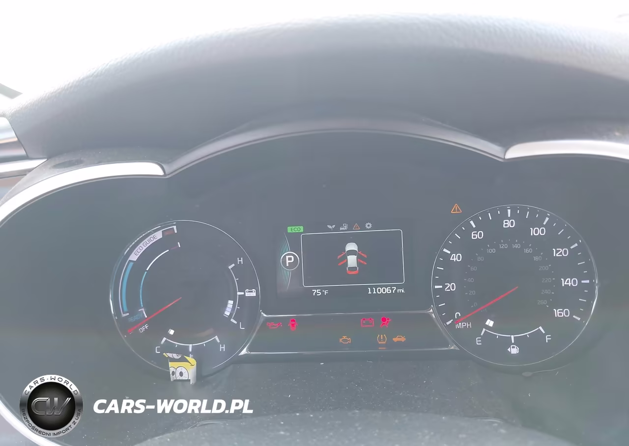 2014 Kia Optima Hybrid Lx VIN:KNAGM4AD7E5071876 - 7