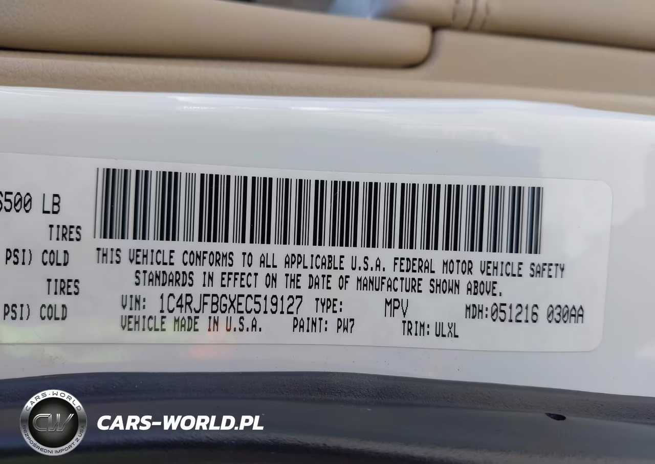 2014 Jeep Grand Cherokee Limited VIN:1C4RJFBGXEC519127 - 9