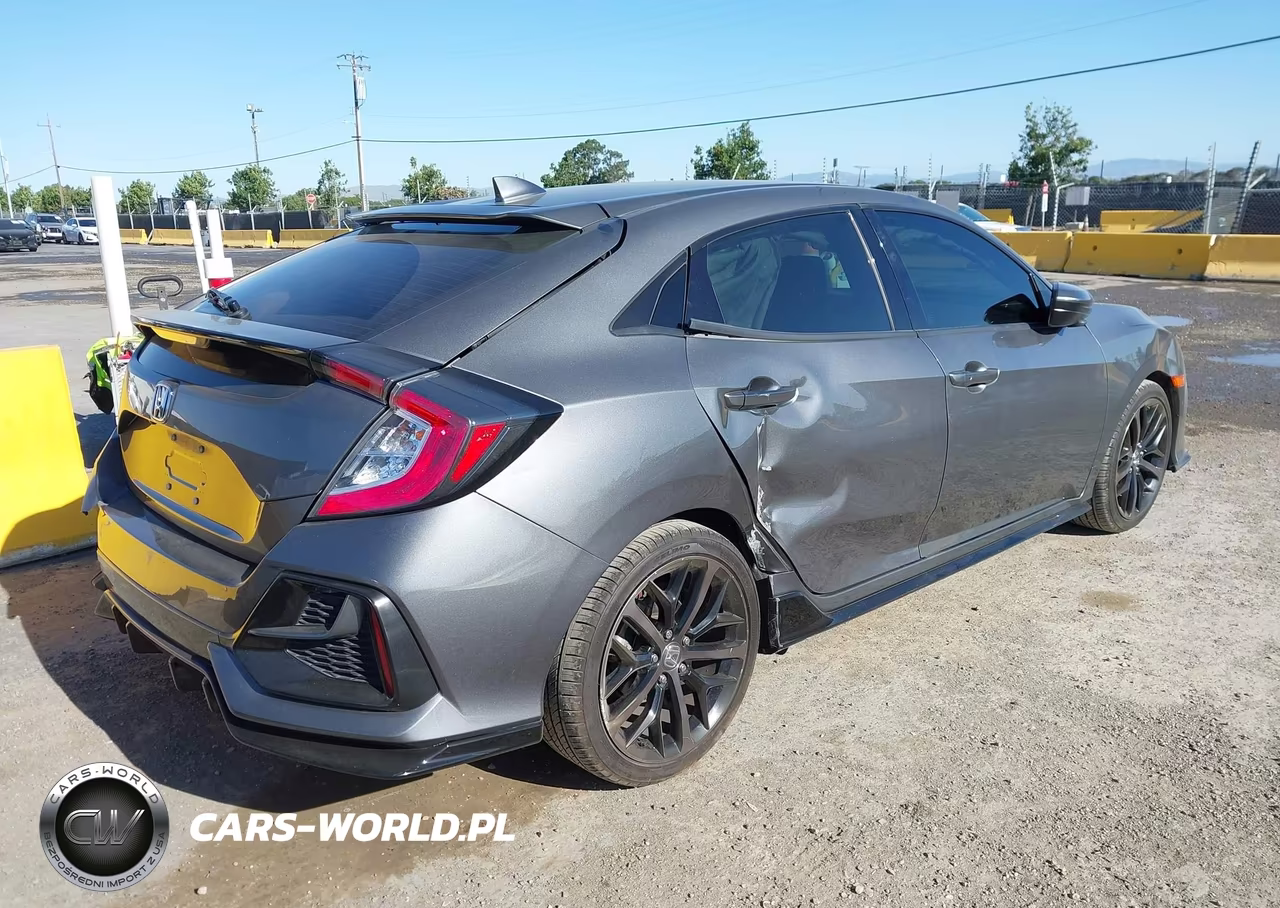 2021 Honda Civic Sport VIN:SHHFK7H40MU410324 - 4