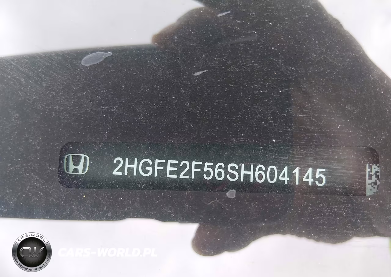 2025 Honda Civic Sport VIN:2HGFE2F56SH604145 - 9