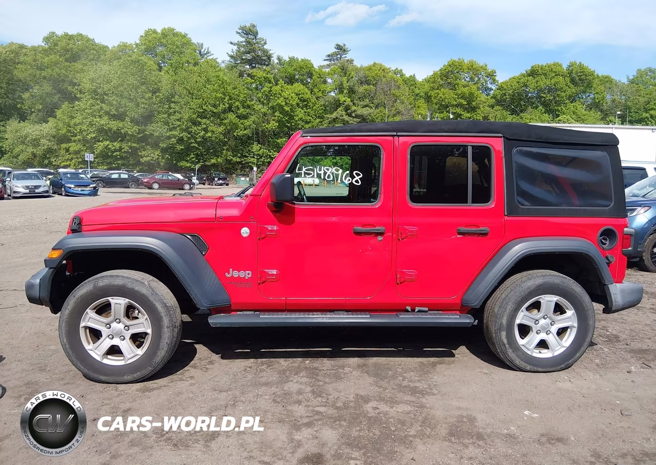 2018 Jeep Wrangler Unlimited Sport S 4X4 VIN:1C4HJXDG8JW149545 - 14