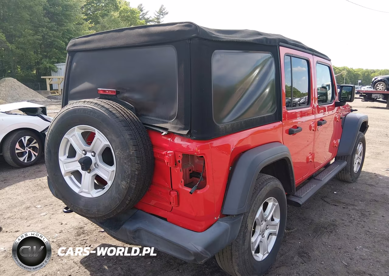 2018 Jeep Wrangler Unlimited Sport S 4X4 VIN:1C4HJXDG8JW149545 - 4