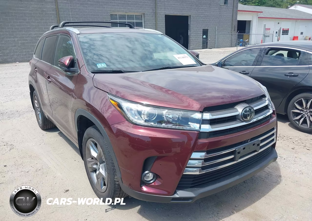 2019 Toyota Highlander Limited Platinum – zdjęcie 1 z 16